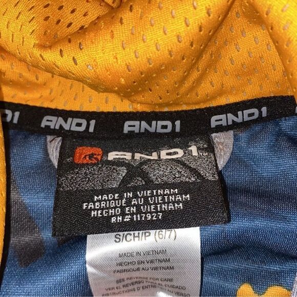 AND1 Boys Hoodie Jacket(Size Small 6/7) - Picture 6 of 7